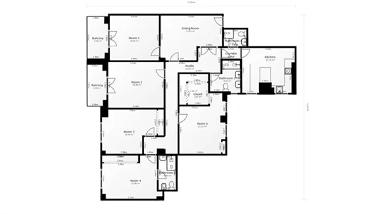 Rooms in Madrid Chamberí - photo 9