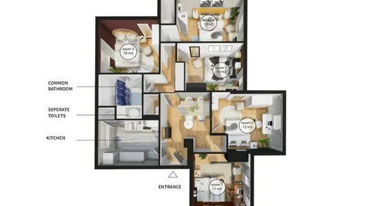 Rooms in L'Haÿ-les-Roses - photo 5