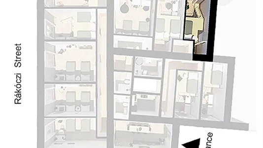 Rooms in Budapest Józsefváros - photo 4