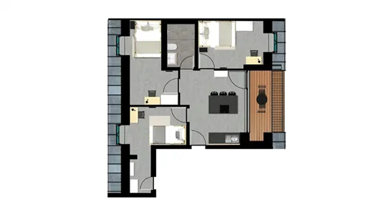 Rooms in Berlin Mitte - photo 3