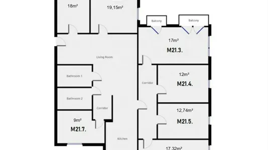 Rooms in Berlin Mitte - photo 10