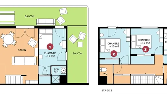 Rooms in Lyon - photo 6