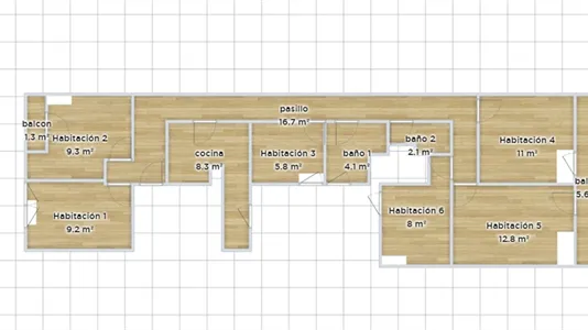 Rooms in Burjassot - photo 6