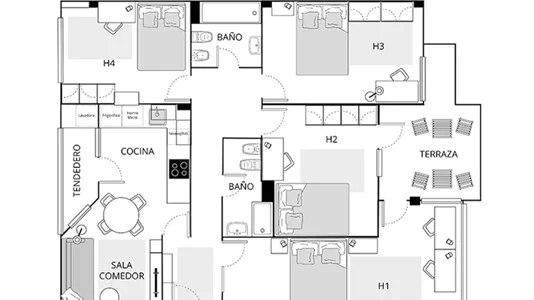 Rooms in Bedia - photo 4