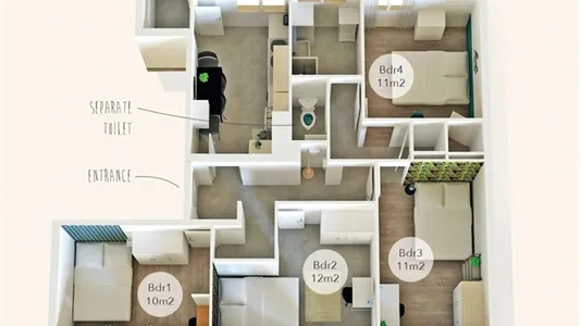 Rooms in Lyon - photo 6