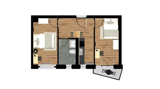 Rooms in Berlin Mitte - photo 5