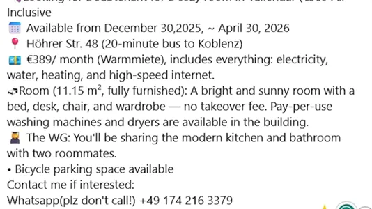 Rooms in Mayen-Koblenz - photo 9