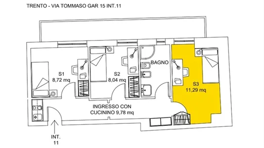 Rooms in Trento - photo 7