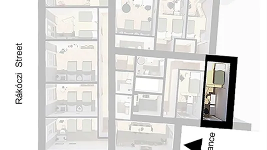 Rooms in Budapest Józsefváros - photo 7