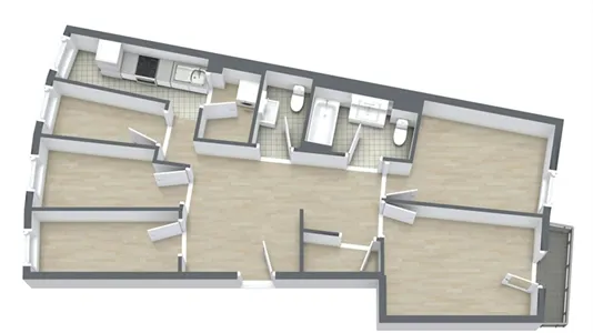 Rooms in Berlin Mitte - photo 10