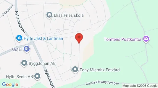 Apartments for rent i Hylte - kort over placeringen