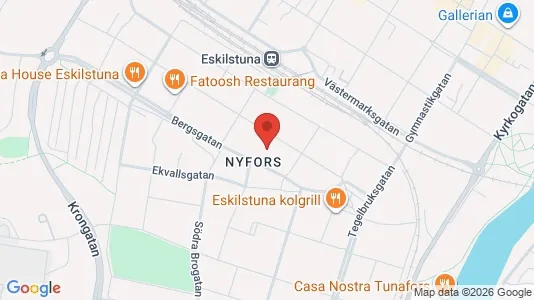 Apartments for rent i Eskilstuna - kort over placeringen