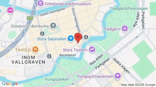 Apartments for rent i Gothenburg City Centre - kort over placeringen