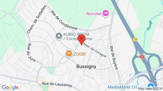 Apartments for rent i Ouest Lausannois - kort over placeringen