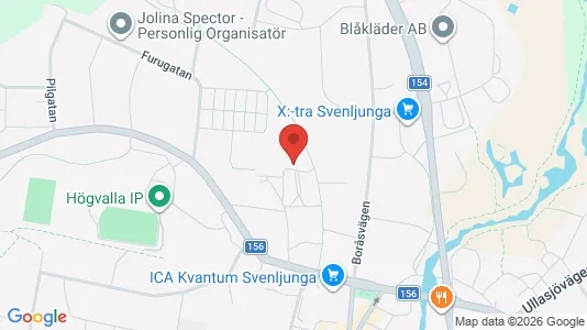 Apartments for rent i Svenljunga - kort over placeringen