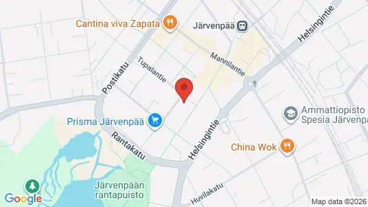 Apartments for rent i Järvenpää - kort over placeringen