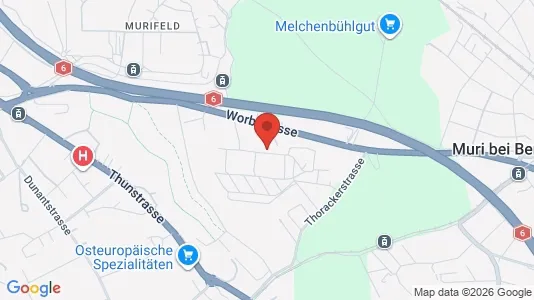 Apartments for rent i Bern-Mittelland - kort over placeringen