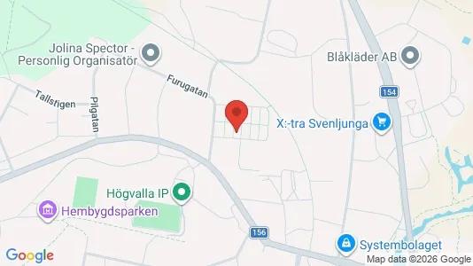 Apartments for rent i Svenljunga - kort over placeringen
