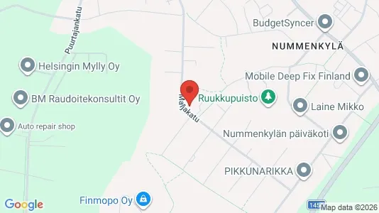 Apartments for rent i Järvenpää - kort over placeringen