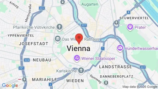 Apartments for rent i Vienna Innere Stadt - kort over placeringen