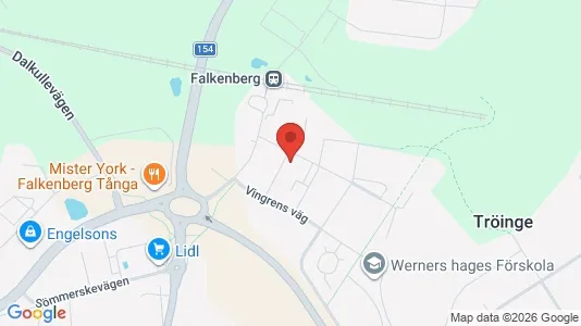 Apartments for rent in Falkenberg - Photo from Google Street View