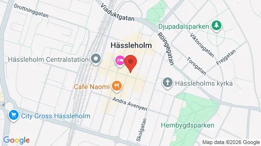 Apartments for rent i Hässleholm - kort over placeringen