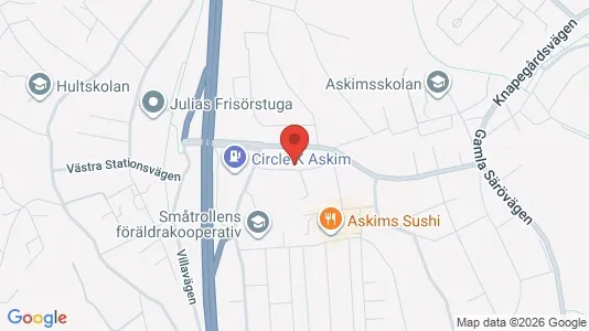 Rooms for rent i Askim-Frölunda-Högsbo - kort over placeringen