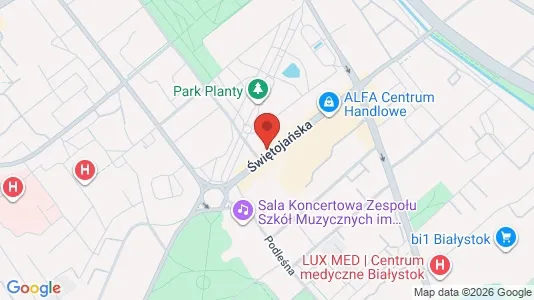 Apartments for rent in Białystok - Photo from Google Street View