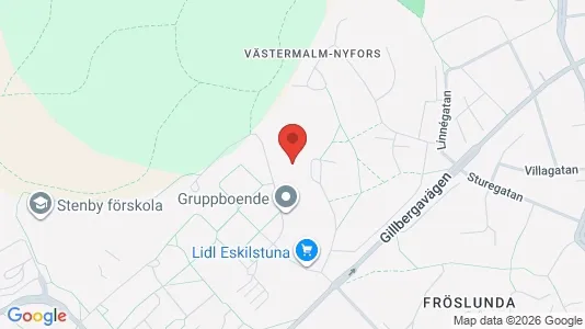 Apartments for rent i Eskilstuna - kort over placeringen