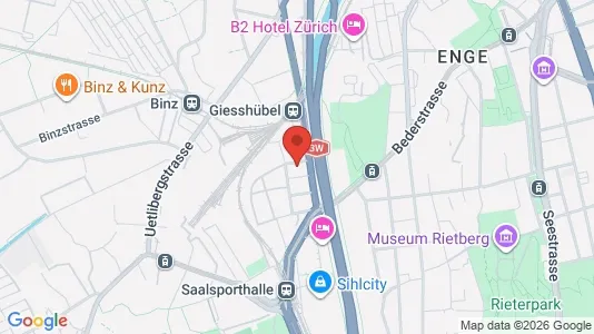 Apartments for rent i Zürich District 3 - Wiedikon - kort over placeringen