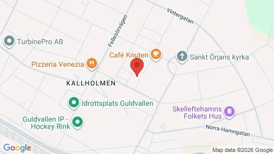 Apartments for rent i Skellefteå - kort over placeringen