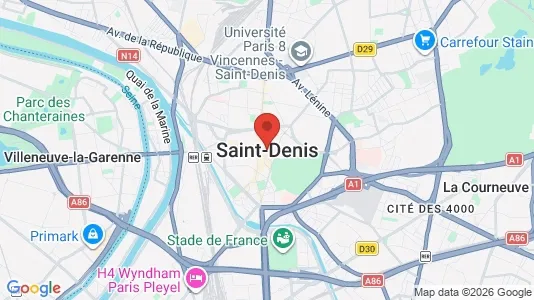 Apartments for rent in Saint-Denis - Photo from Google Street View