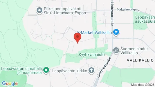 Apartments for rent i Espoo - kort over placeringen