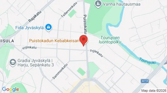 Apartments for rent i Jyväskylä - kort over placeringen