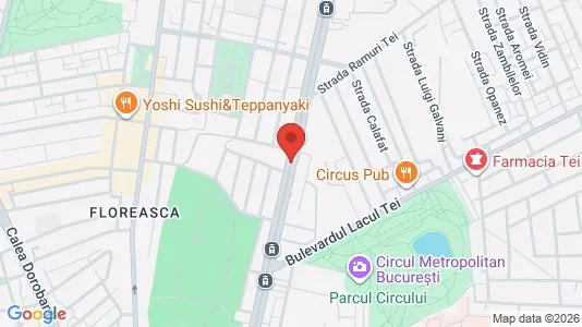Apartments for rent i Bucharest - Sectorul 2 - kort over placeringen