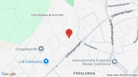 Apartments for rent i Eskilstuna - kort over placeringen