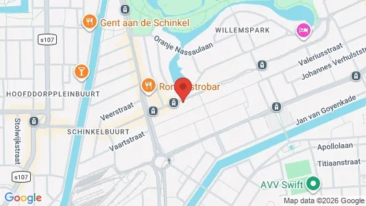 Apartments for rent i Amsterdam Oud-Zuid - kort over placeringen