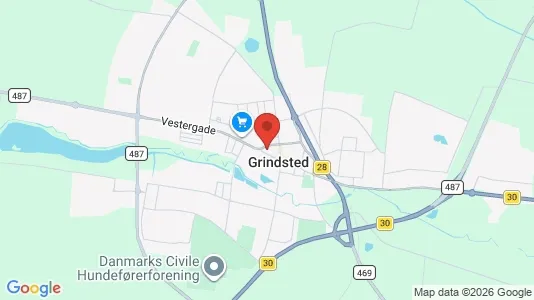 Apartments for rent i Grindsted - kort over placeringen