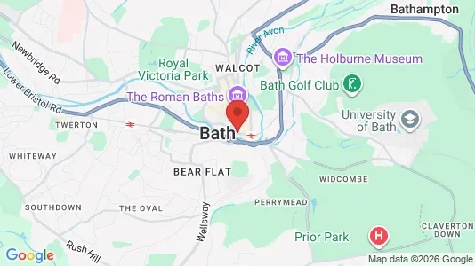 Houses for rent i Bath - Avon - kort over placeringen