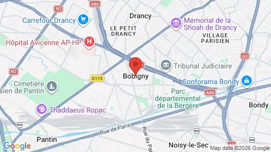 Apartments for rent in Bobigny - Photo from Google Street View