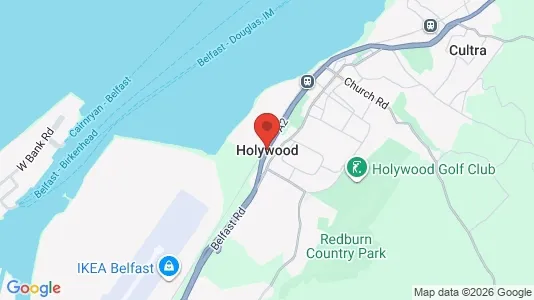 Houses for rent i Holywood - County Down - kort over placeringen