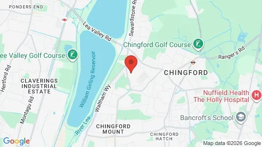 Houses for rent i London E4 - kort over placeringen