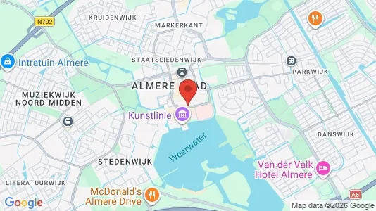 Apartments for rent i Amsterdam Zuideramstel - kort over placeringen