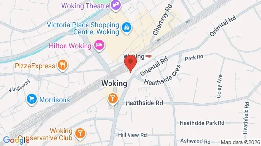 Apartments for rent i Woking - Surrey - kort over placeringen