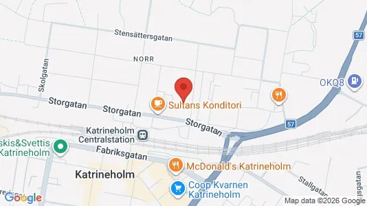 Apartments for rent in Katrineholm - Photo from Google Street View