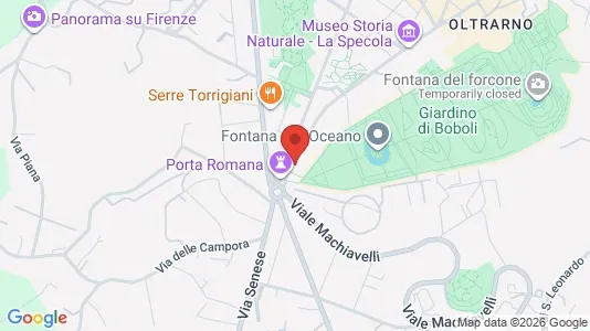 Apartments for rent i Florence - kort over placeringen
