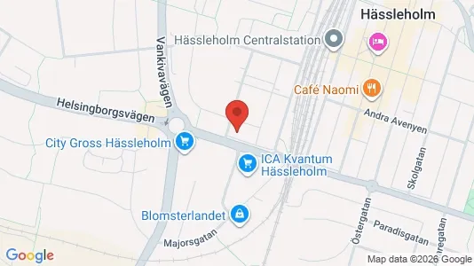Apartments for rent i Hässleholm - kort over placeringen