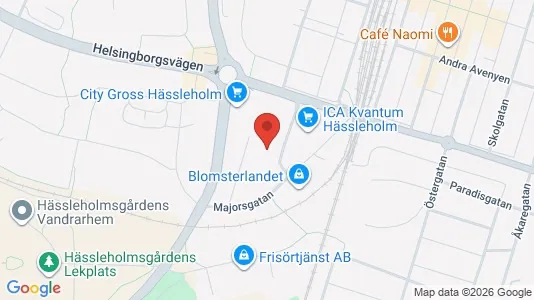 Apartments for rent i Hässleholm - kort over placeringen