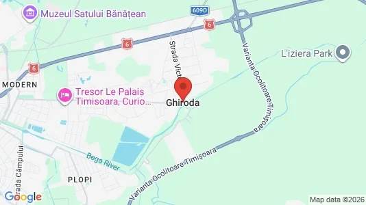 Houses for rent i Ghiroda - kort over placeringen