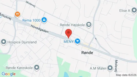 Rooms for rent in Rønde - Photo from Google Street View
